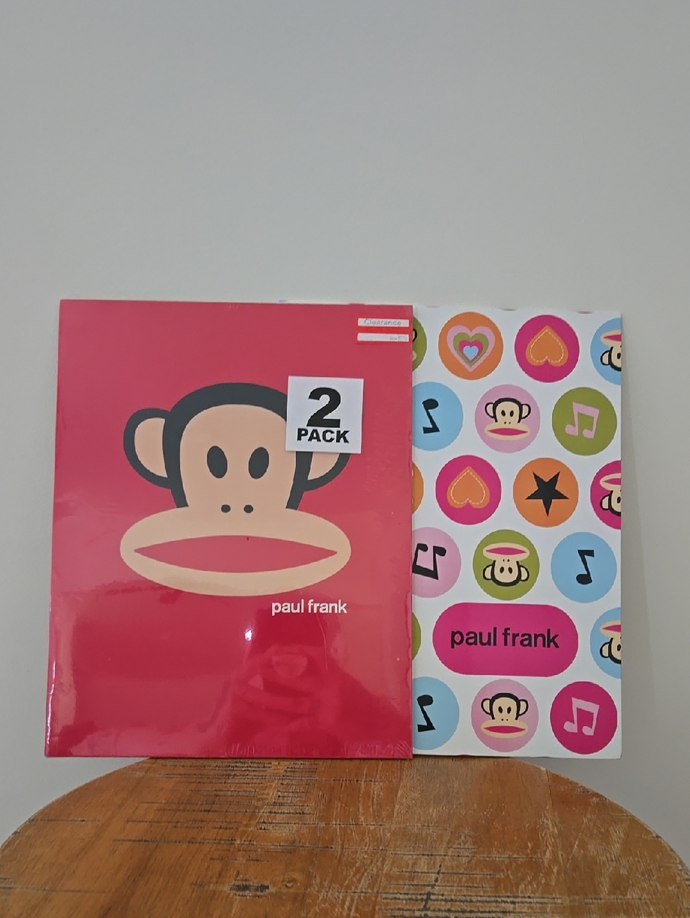 Paul Frank School Folders (2011) Lot Of 3